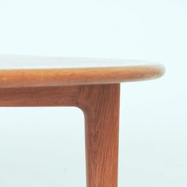 Danish Midcentury Oiled Oak Coffee Table Designed by Mikael Laursen - Image 4