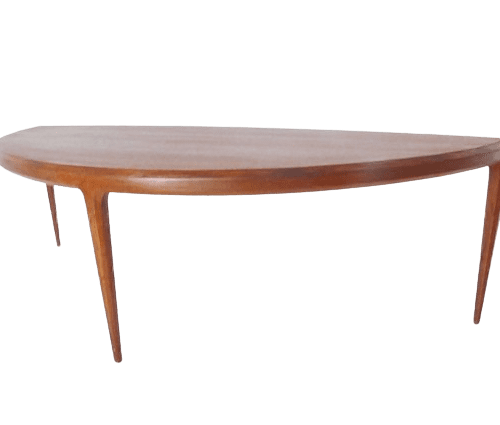 Mid-Century Danish Teak Coffee Table By Johannes Andersen For Silkeborg Denmark