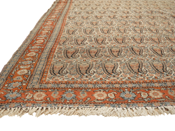 Fine Antique Persian Senneh Accent Rug - Image 3