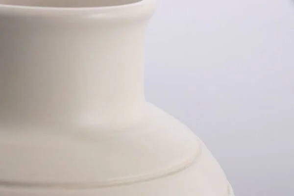 Art Deco Keith Murray for Wedgwood ''Moonstone'' Ovoid Ribbed Vase - Image 9