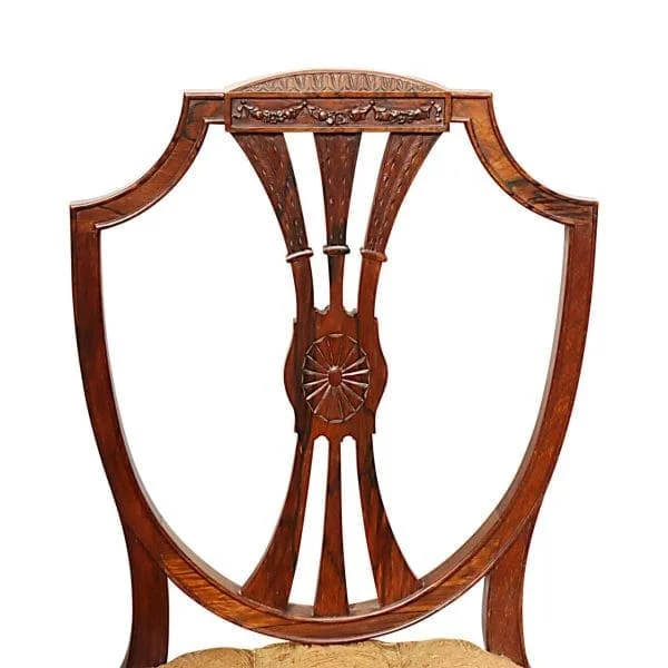 PAIR OF VICTORIAN SALON CHAIRS - Image 8