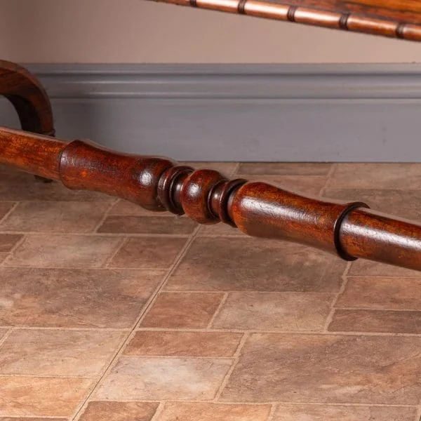 19th Century Rosewood Coffee Table - Image 4