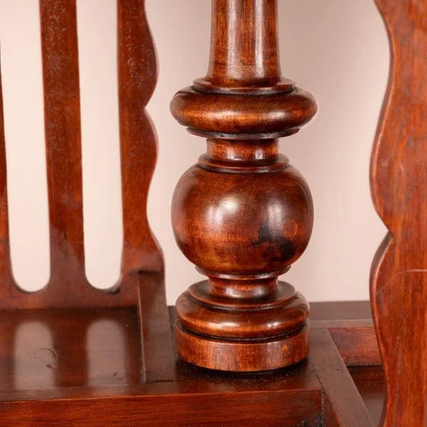 Inlaid Mahogany Table Top Revolving Bookcase - Image 3