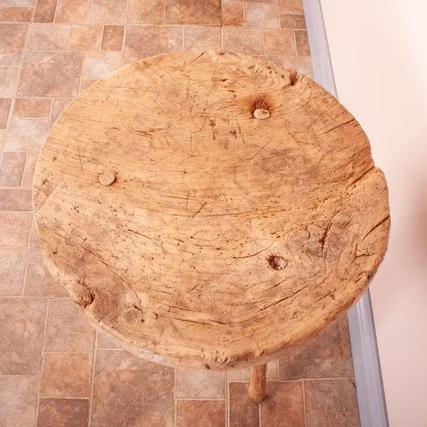 Rustic Catalan Shepherd’s Occasional Table - Image 6