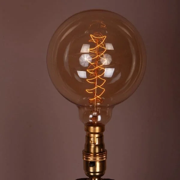 Pair of 19th C Pitchfork Standard Lamps - Image 4