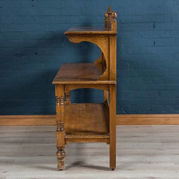 Edwardian Oak Dumbwaiter, Circa 1910 - Image 3