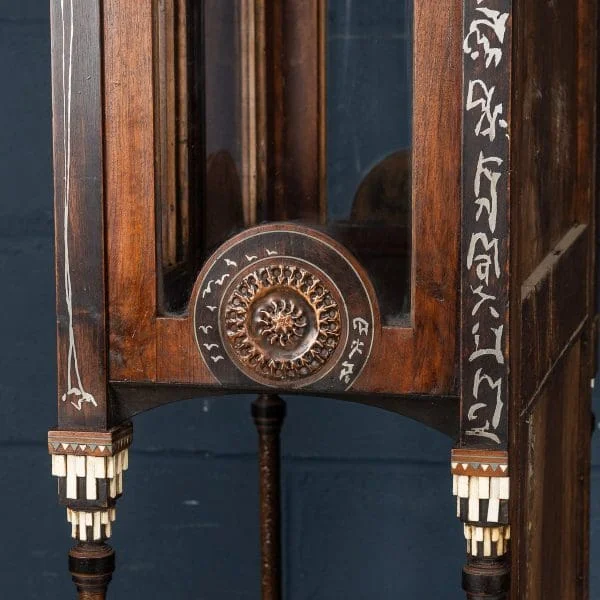 Antique Display Cabinet by Carlo Bugatti, Italy Circa 1890 - Image 28