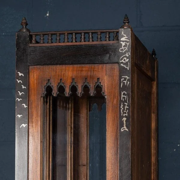 Antique Display Cabinet by Carlo Bugatti, Italy Circa 1890 - Image 30