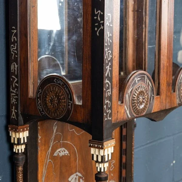 Antique Display Cabinet by Carlo Bugatti, Italy Circa 1890 - Image 36