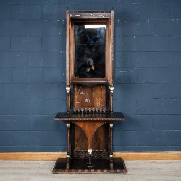 Antique Display Cabinet by Carlo Bugatti, Italy Circa 1890 - Image 7