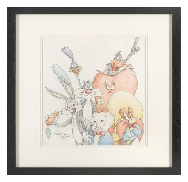 Original Drawing Looney Tunes All-Stars