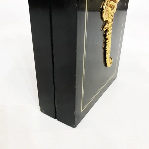 Midcentury Belgian Brass Seahorse Table Lamp Circa 1970s - Image 8