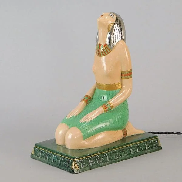 Art Deco Egyptian Night Light by Sevres