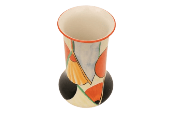 British Art Deco Vase by Enoch Boulton for Crown Devon - Image 6