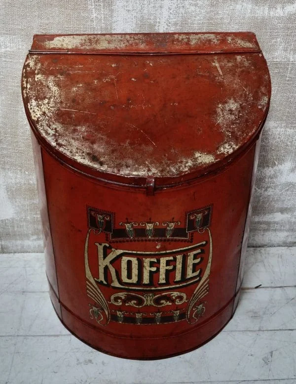 Large Antique Koffie Container By Etall.J.Schuybroek - Image 9