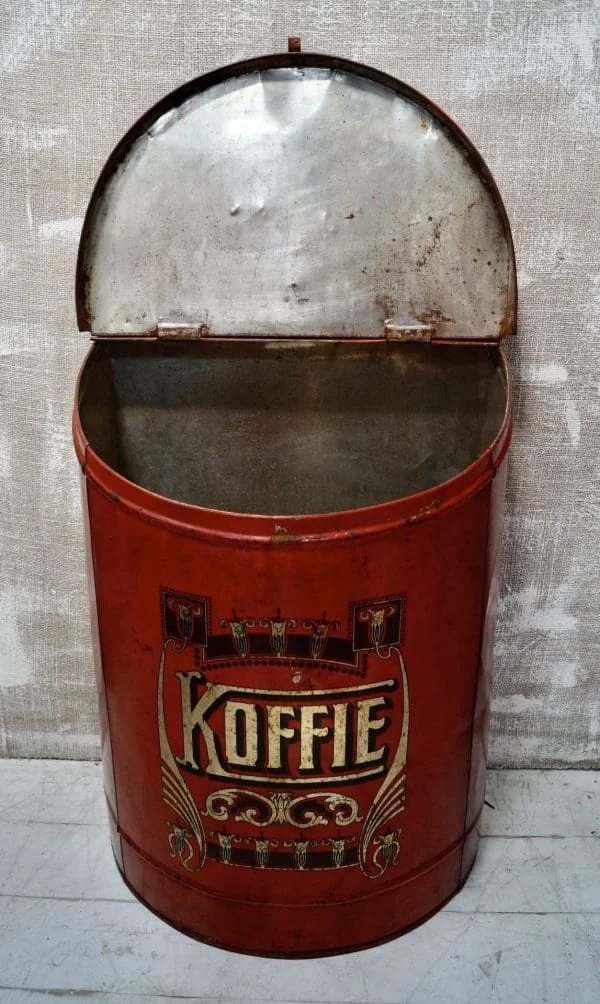 Large Antique Koffie Container By Etall.J.Schuybroek - Image 5