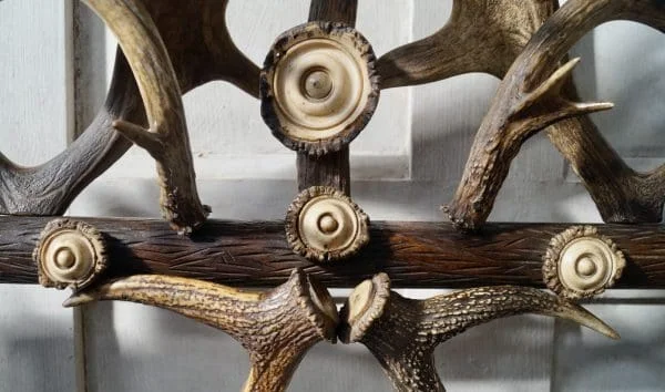 Antique Black Forest Antler Hall Stand - Image 7