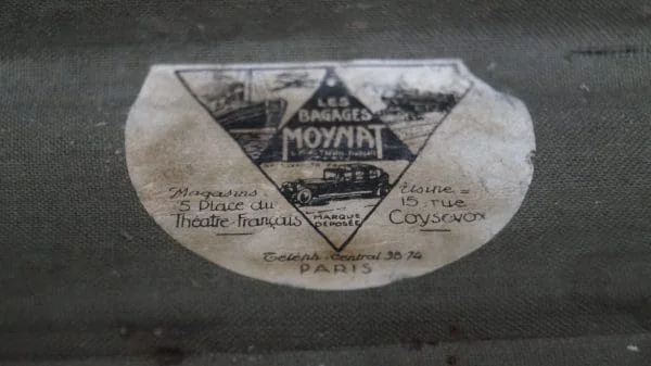 Rare Vintage “Moynat Paris” Motoring Trunk - Image 4