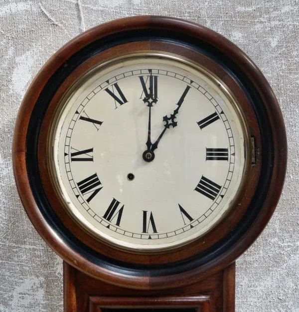 Ansonia Long Drop Regulator School Wall Clock - Image 6