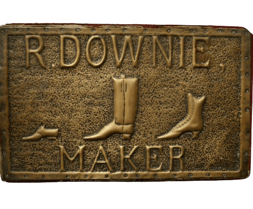 Early Victorian Shoe Makers Sign