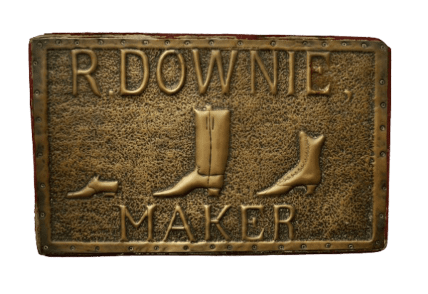 Early Victorian Shoe Makers Sign