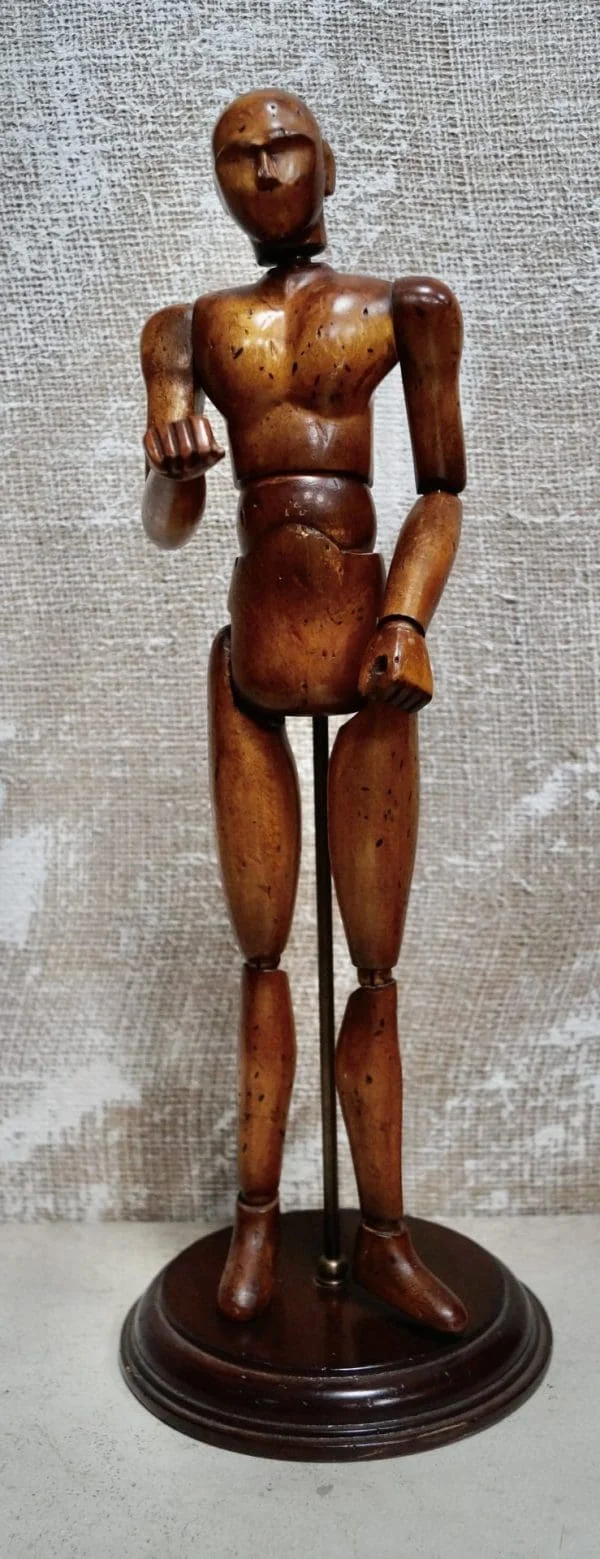 Antique Articulated Artist Model On Stand - Image 8