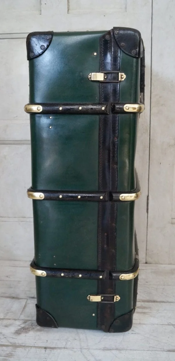 Large Vintage Globe Trotter Cabin Trunk - Image 5