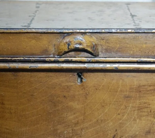 Victorian Metal Deed Box - Image 3