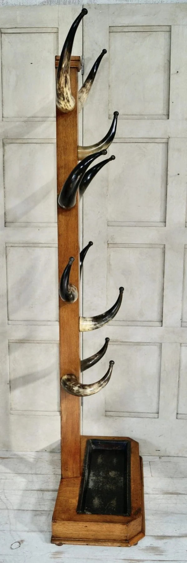 Victorian Cattle Horn Coat Stand - Image 3