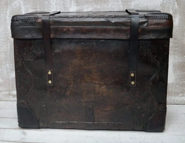 Georgian Leather Boot Trunk - Image 3