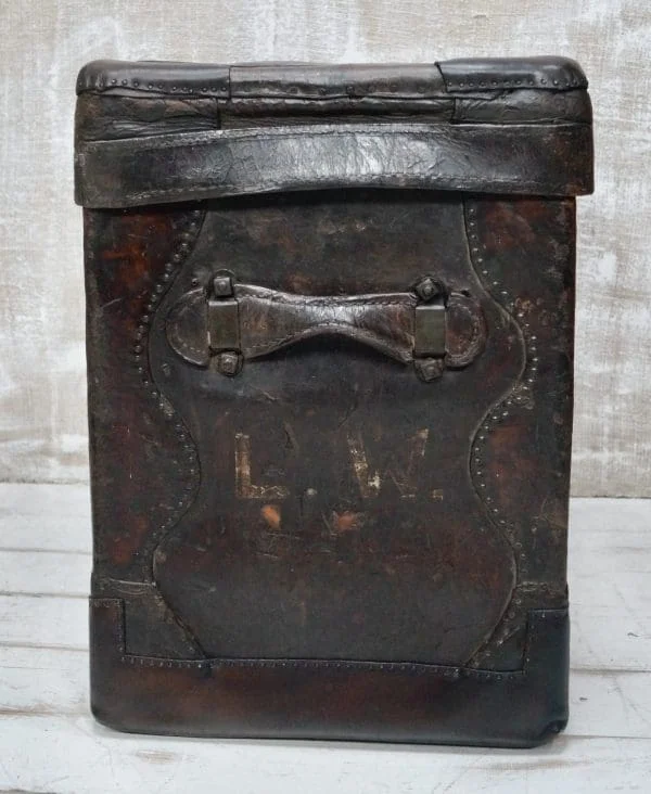 Georgian Leather Boot Trunk - Image 2