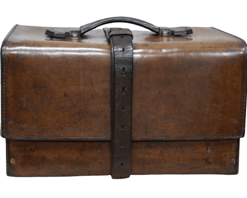 Antique Portmanteau Travel Trunk By W.Insall