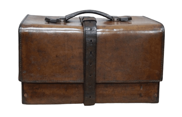 Antique Portmanteau Travel Trunk By W.Insall