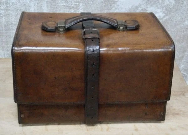 Antique Portmanteau Travel Trunk By W.Insall - Image 14