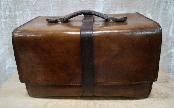 Antique Portmanteau Travel Trunk By W.Insall - Image 9