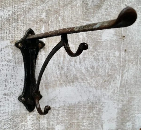 Victorian Cast Iron Wall Mounted Saddle Rack