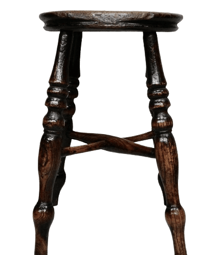 Georgian Elm Tavern Stool