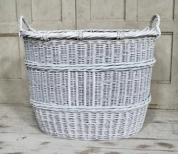 Large Willow Log Basket - Image 6