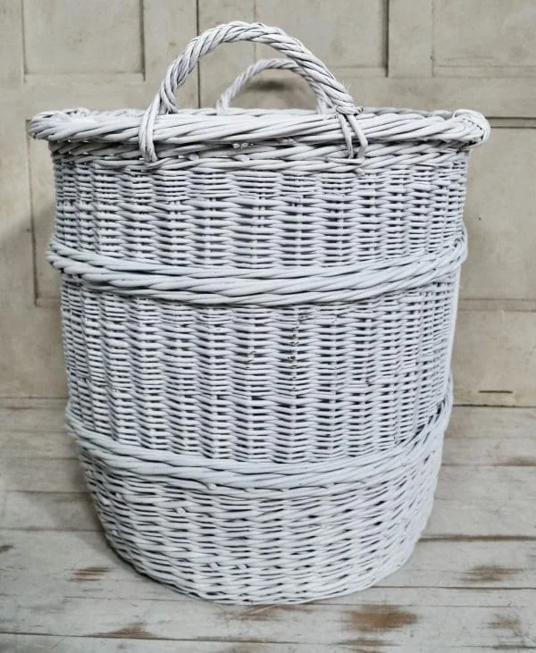 Large Willow Log Basket - Image 4