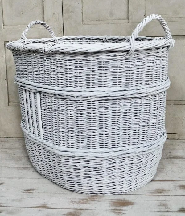 Large Willow Log Basket - Image 2