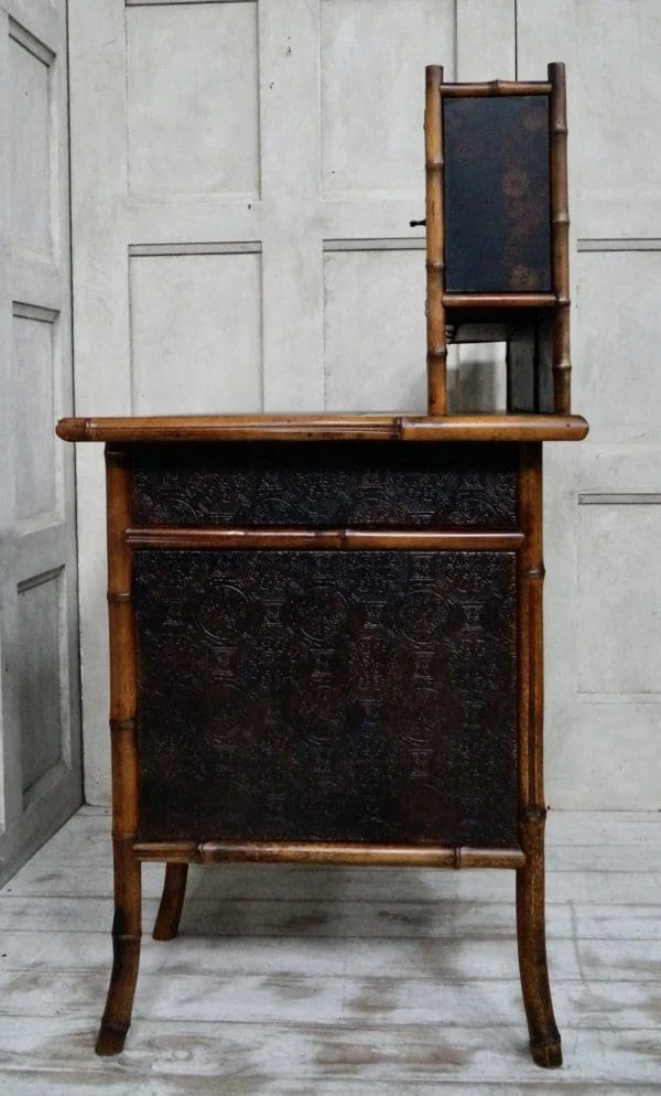 Victorian Bamboo Writing Desk - Image 2