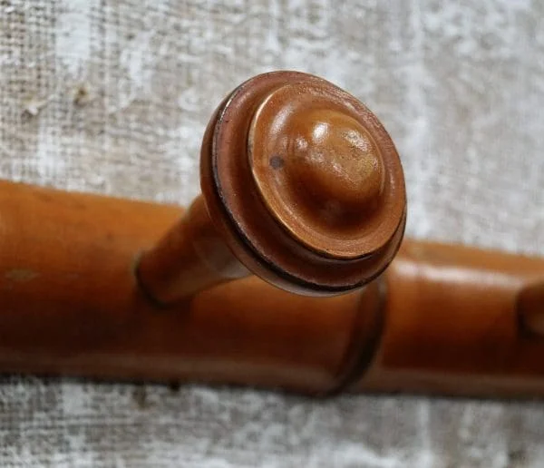 Antique Faux Bamboo Coat Rack - Image 2