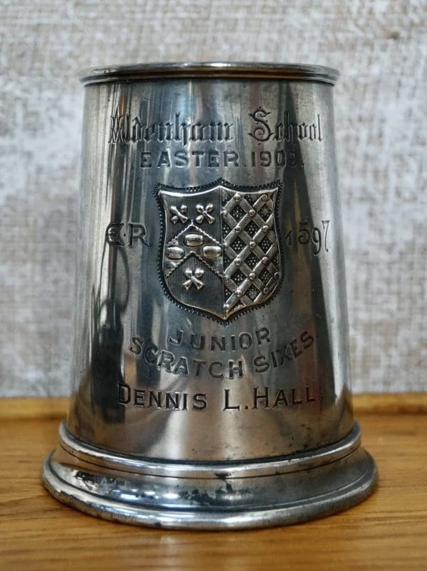 Antique Aldenham School Scratch Sixes Trophy