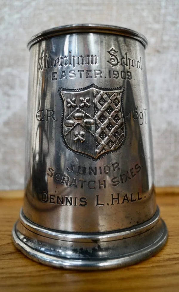 Antique Aldenham School Scratch Sixes Trophy - Image 9