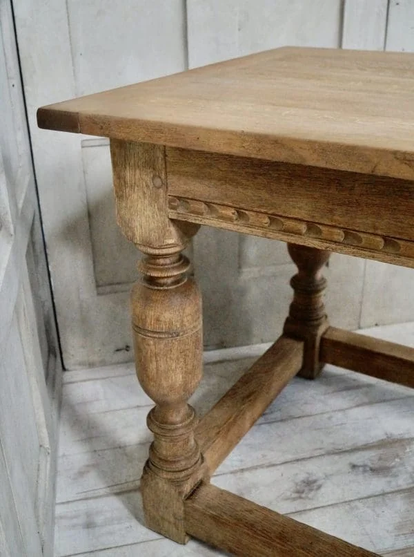 Heal & Son Ltd Oak Refectory Table - Image 3