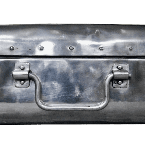 Vintage Aluminium Military First Aid Box