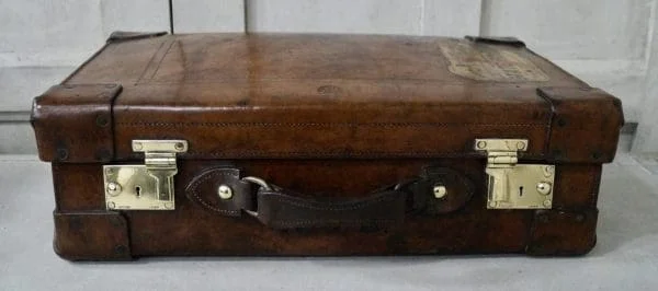 Edwardian George Perry and Co Leather Case Ireland c1905 - Image 11