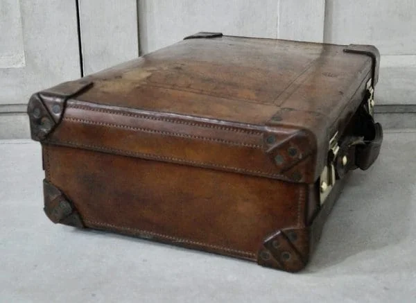 Edwardian George Perry and Co Leather Case Ireland c1905 - Image 9