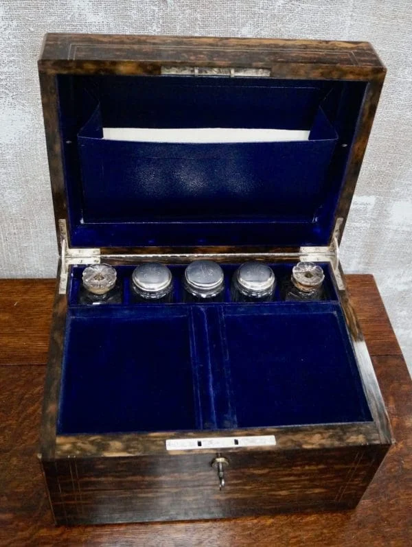 Victorian Coromandel Dressing Box - Image 9