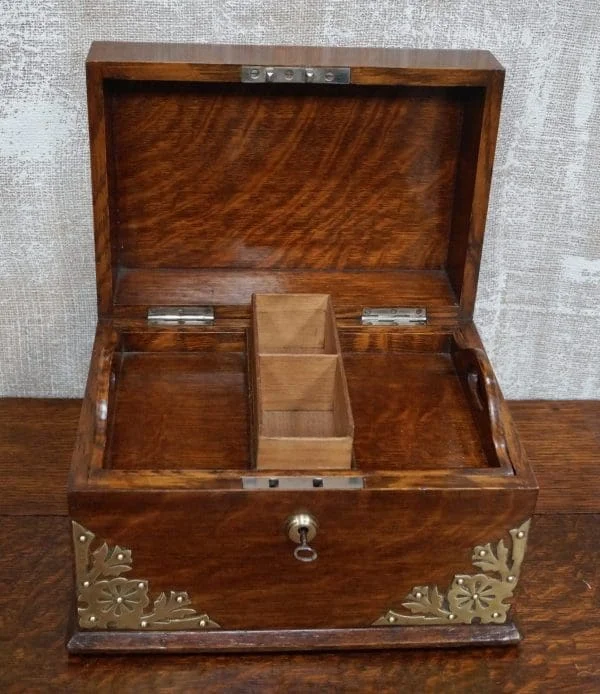 Victorian Desk Tidy Stationary Box - Image 4